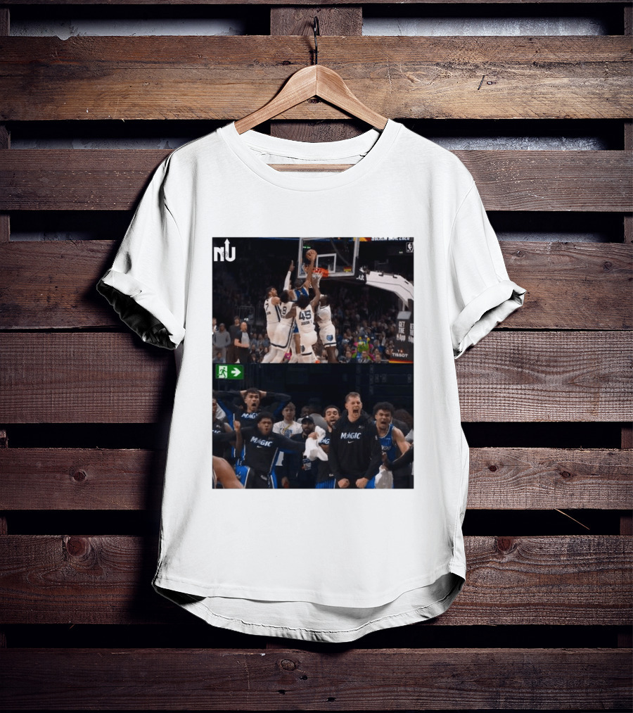 Anthony Black Dunk Against Memphis Grizzlies Magic Reaction T-Shirt