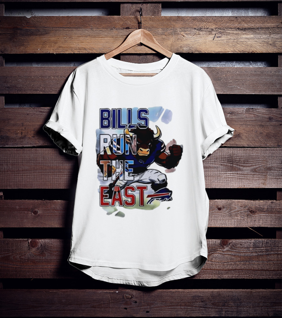 Bills Run The East Buffalo Bills 2025 Wild Card Weekend T-Shirt