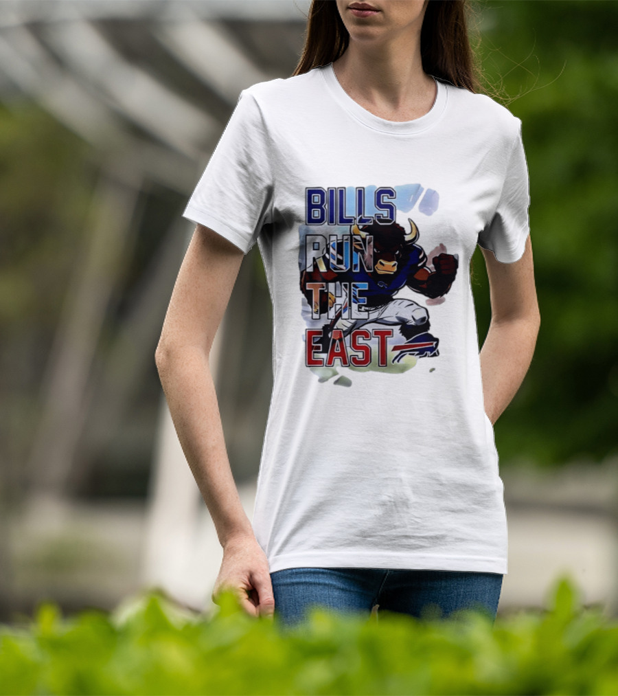 Bills Run The East Buffalo Bills 2025 Wild Card Weekend T-Shirt