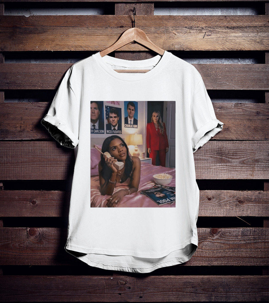 Candace Owens Phone Call Tucker Carlson Nick Fuentes Charlie Kirk S T-Shirt