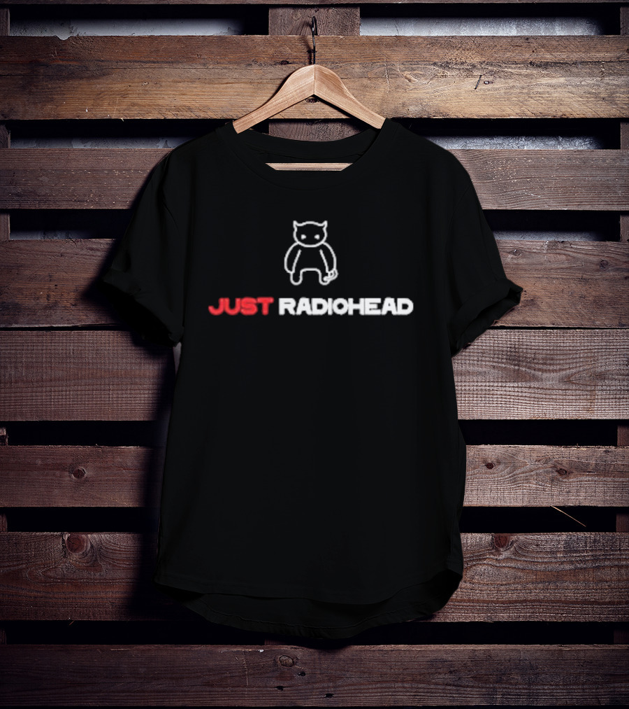 JUST RADIOHEAD Bear Drawing T-Shirt