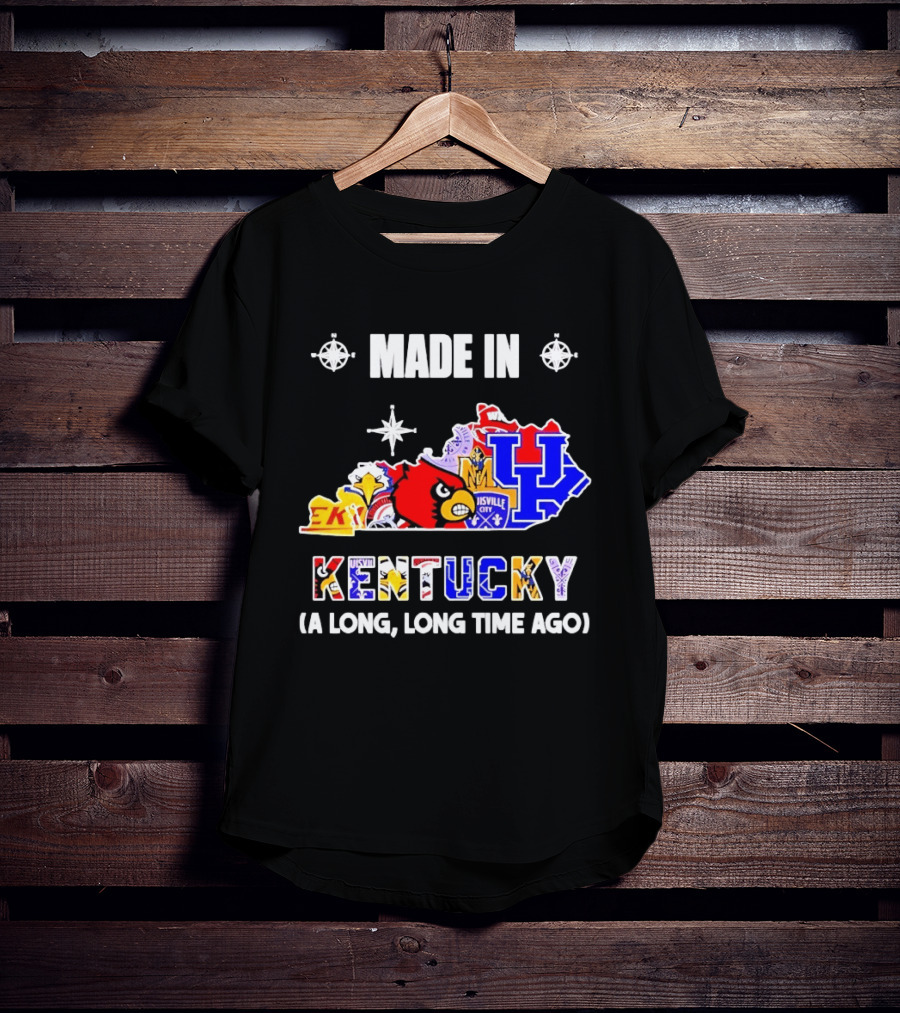 Made In Kentucky UK Louisville City Cardinals Long Time Ago T-Shirt
