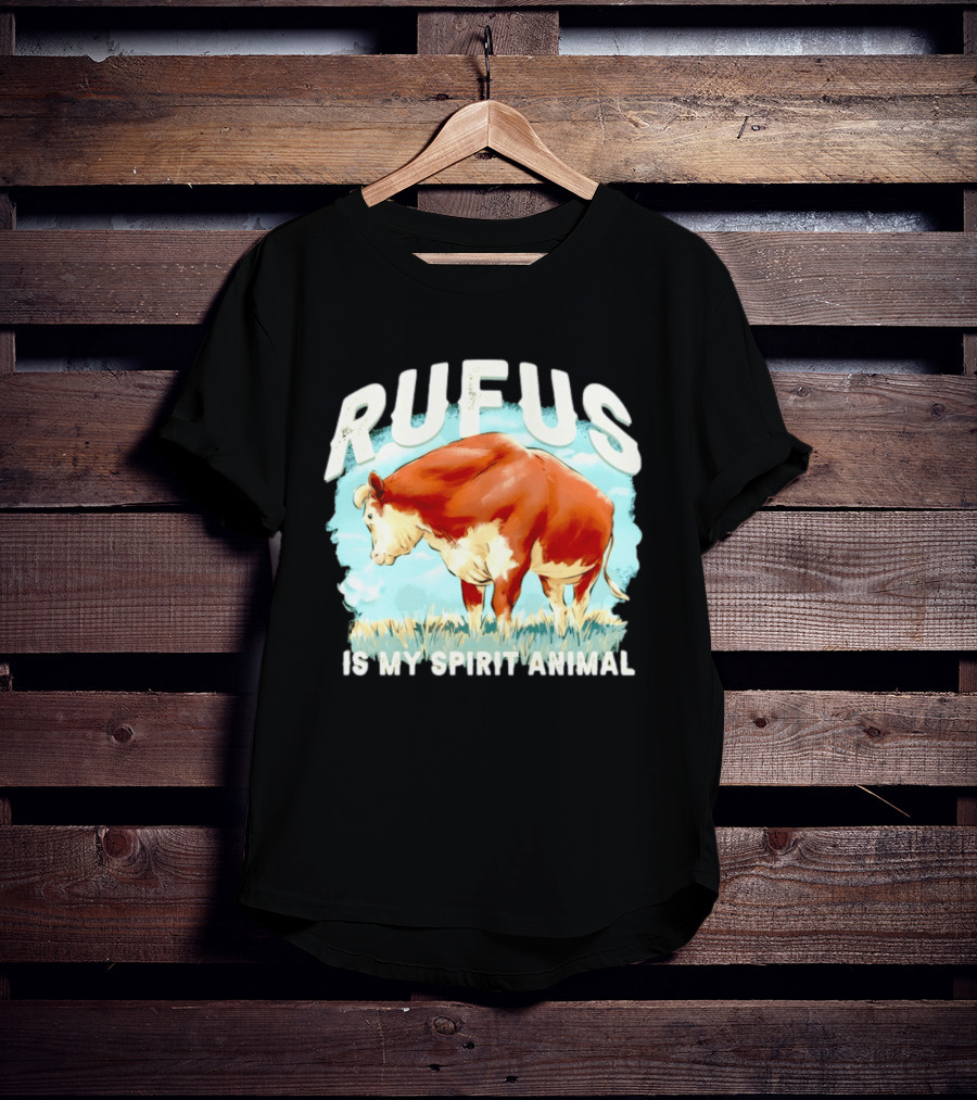Rufus The Bull Is My Spirit Animal T-Shirt