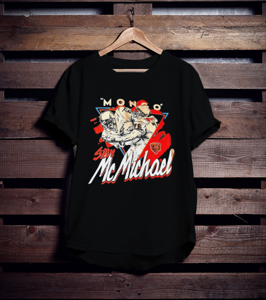 Mongo Steve McMichael Chicago Bears Football Legend T-Shirt