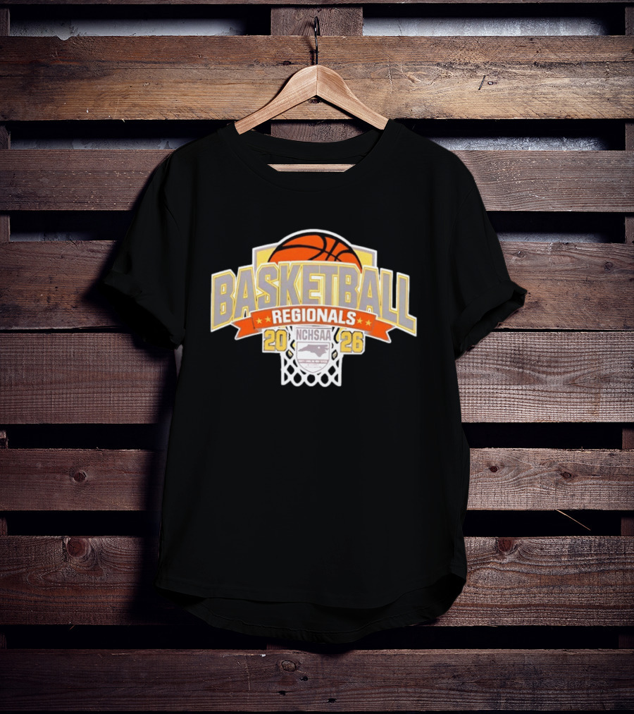 NCHSAA Basketball Regionals 2026 North Carolina Championship Tournament T-Shirt