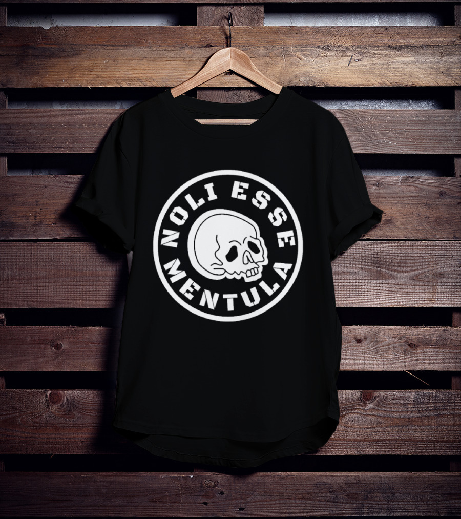 Noli Esse Mentula Skull T-Shirt