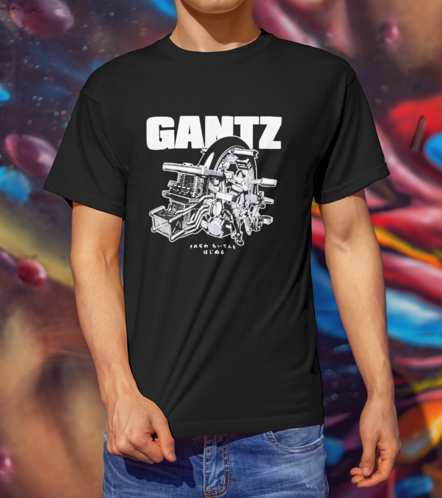Gantz Uniqlo Shueisha Collab Mecha Manga T-Shirt