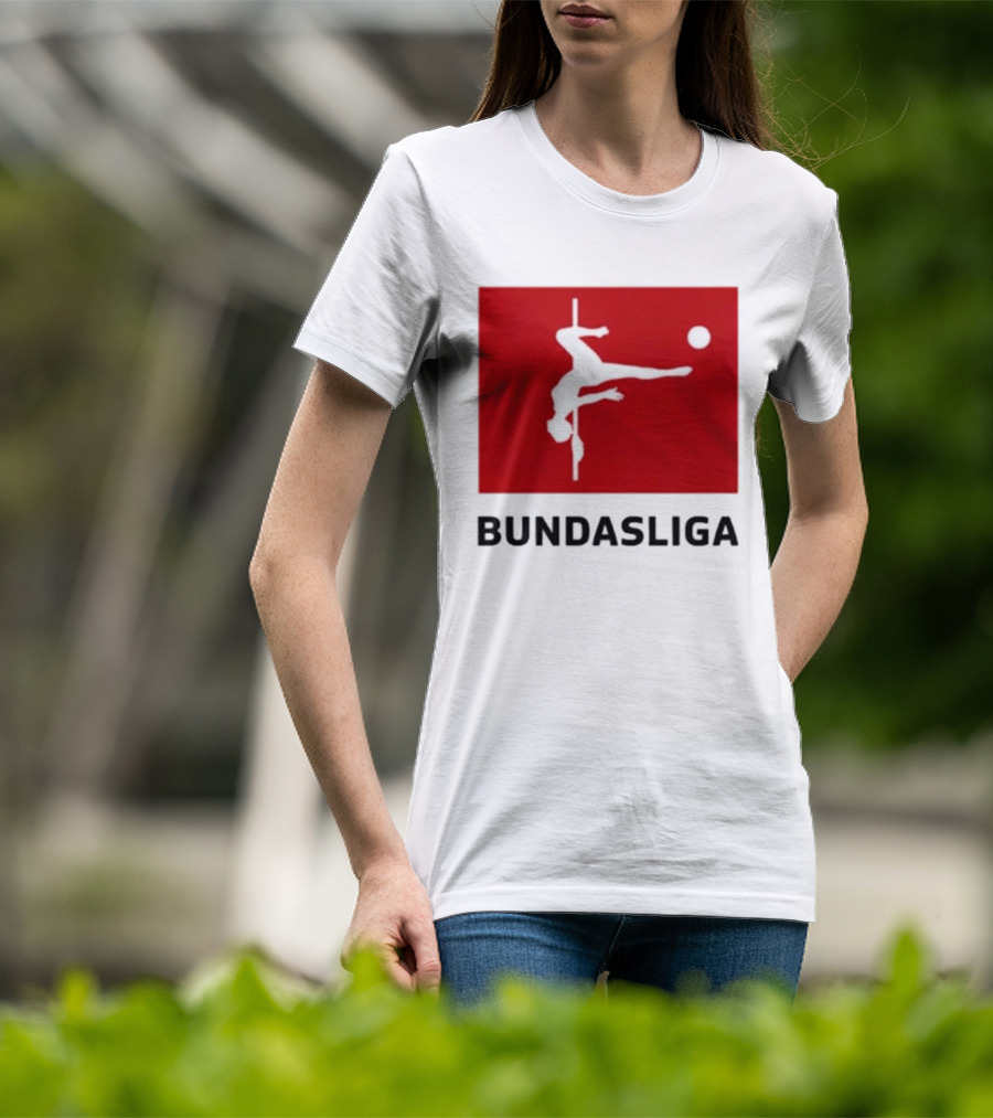 CA$HANOVA BULHAR BUNDASLIGA Parody Soccer Pole Dance Icon Red T-Shirt