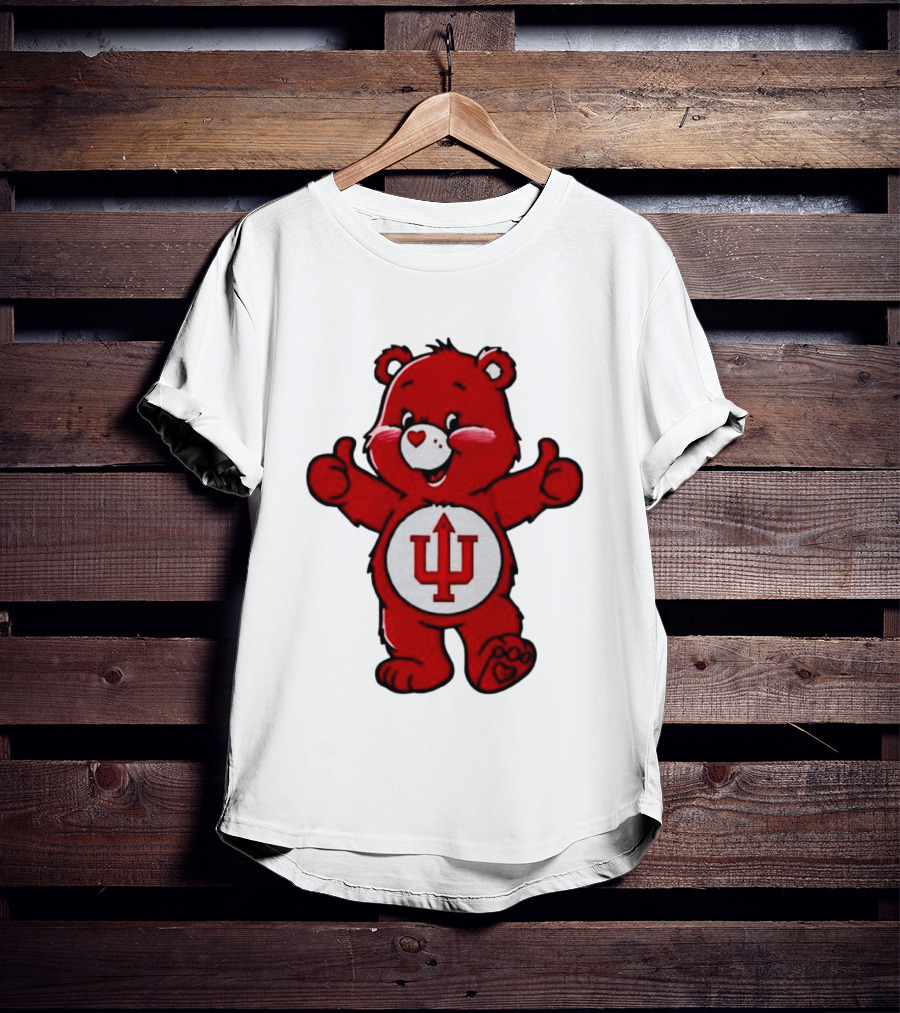 Indiana Hoosiers Bear Mascot Thumbs Up T-Shirt