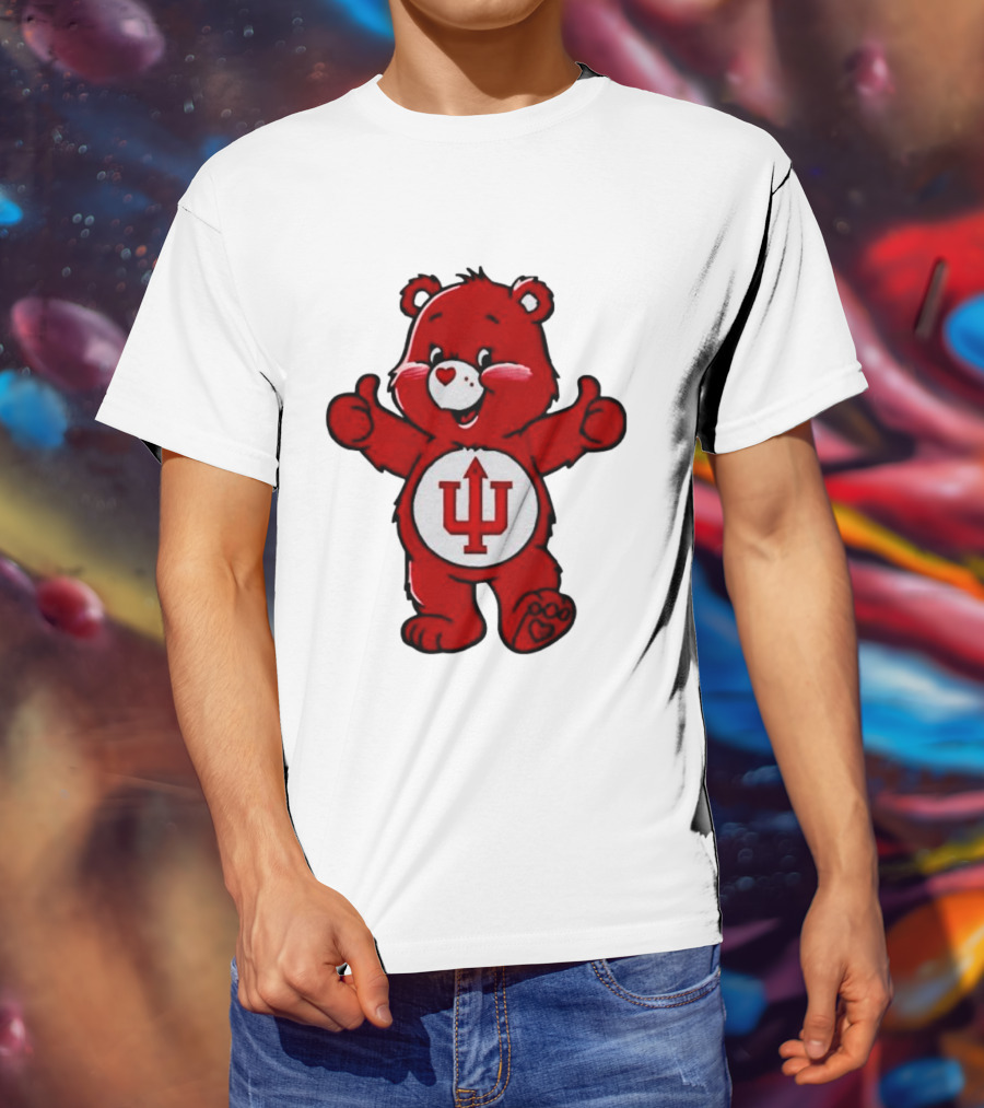 Indiana Hoosiers Bear Mascot Thumbs Up T-Shirt