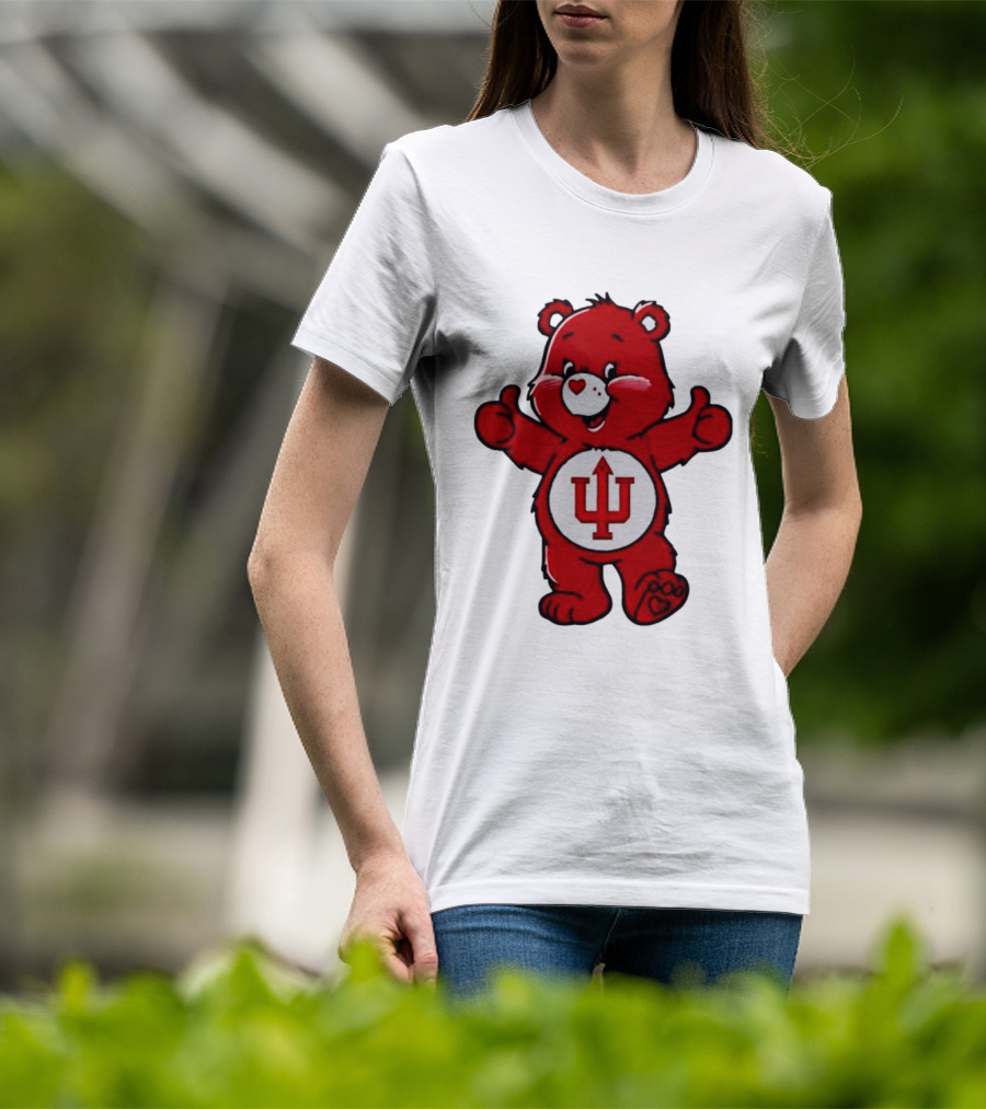 Indiana Hoosiers Bear Mascot Thumbs Up T-Shirt