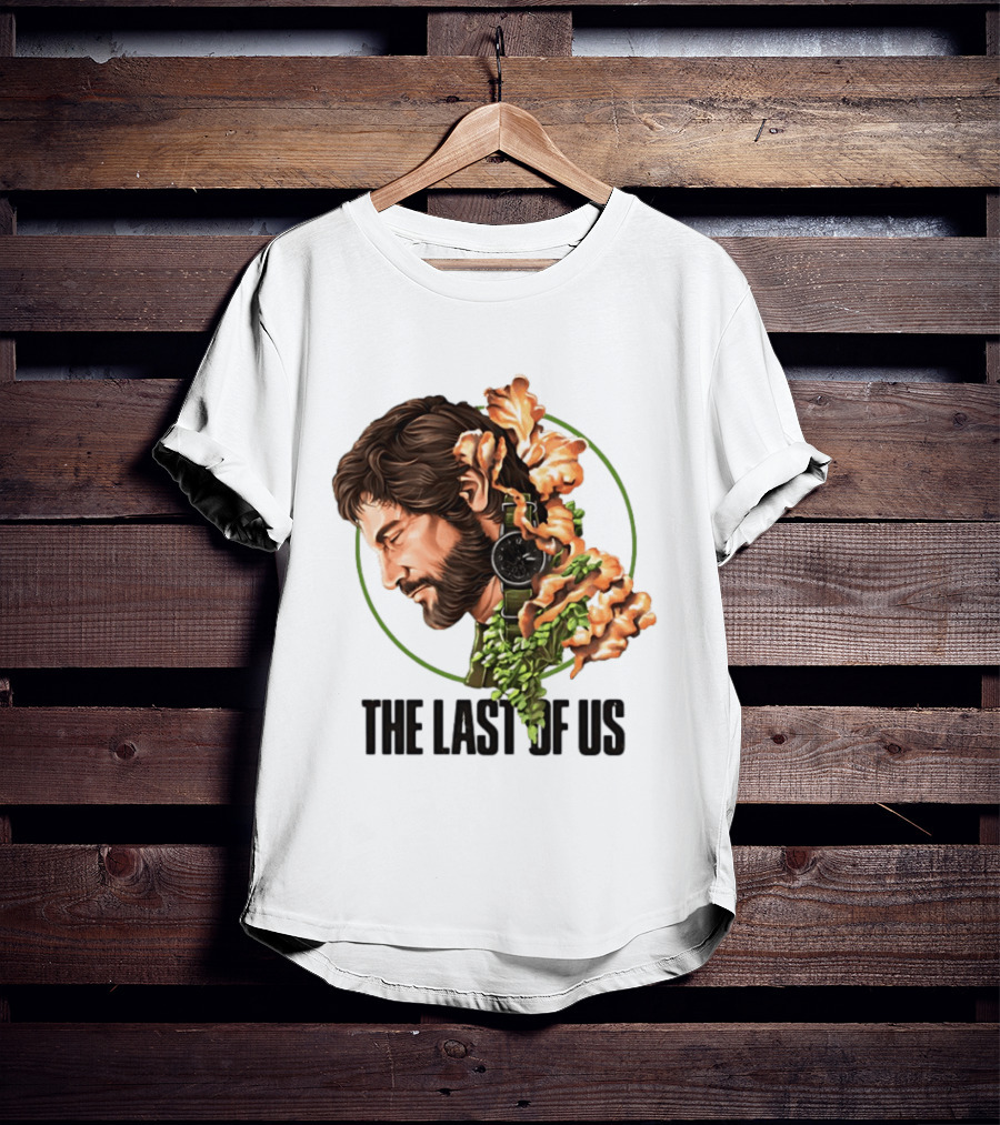 The Last Of Us Joel Portrait With Nature T-Shirt