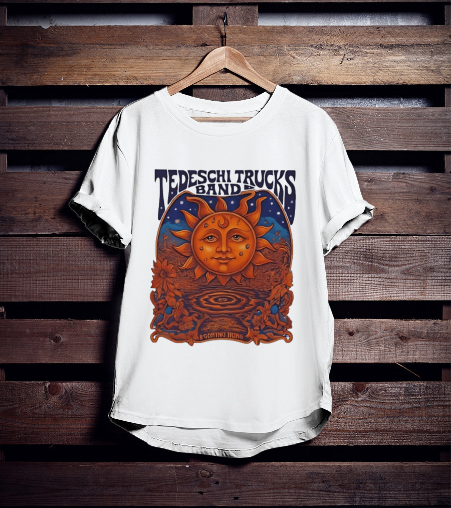 Tedeschi Trucks Band Cosmic Sunflower I Am The Moon Tour T-Shirt