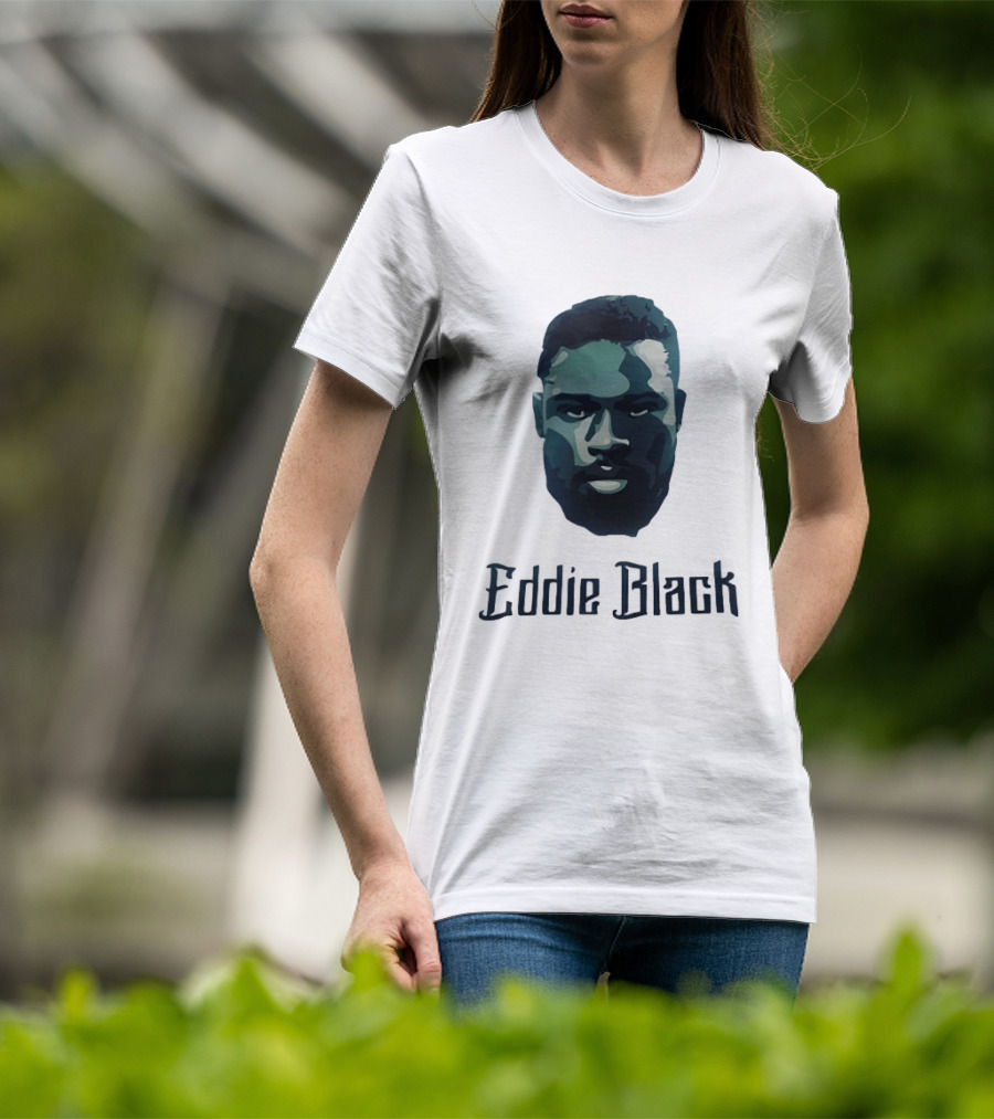Eddie Black Big Head T-Shirt
