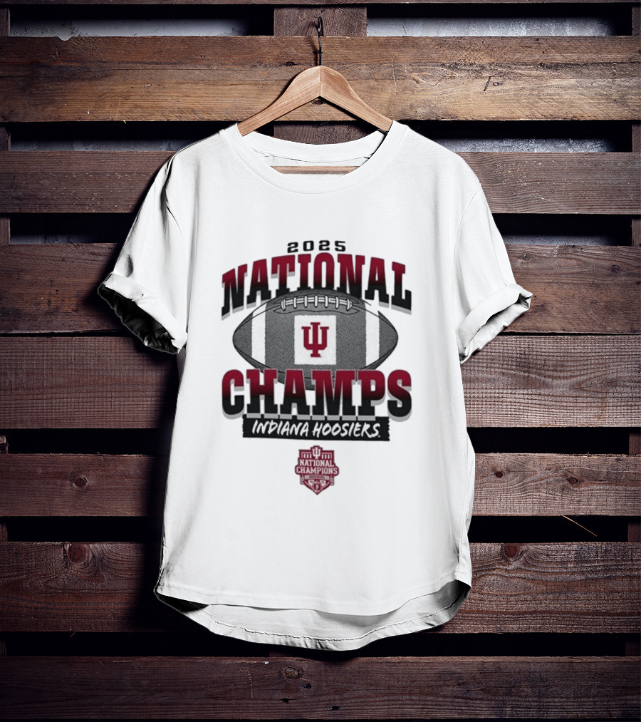 2025 National Champs Indiana Hoosiers Football Victory T-Shirt