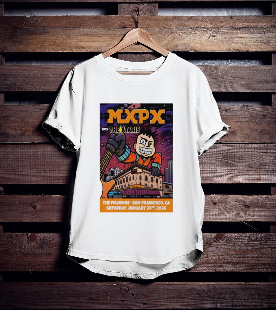 MXPX With The Ataris The Fillmore San Francisco January 24 2026 T-Shirt