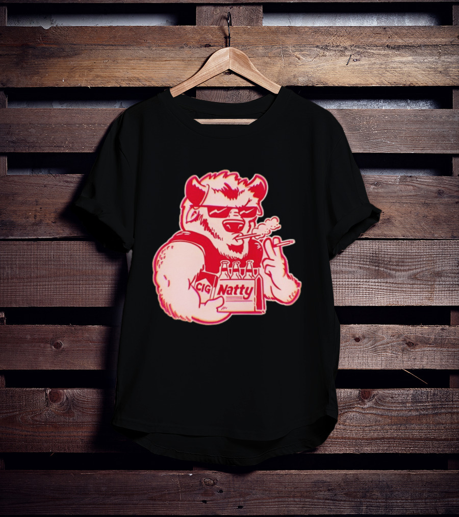 Coach Cignetti Indiana Hoosiers Football Bison Smoking CIG Natty T-Shirt
