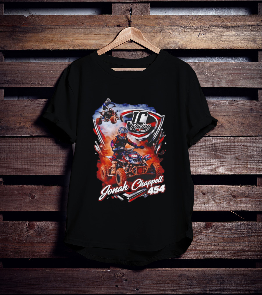 Jonah Chappell 454 JC Racing ATV Motocross Action T-Shirt