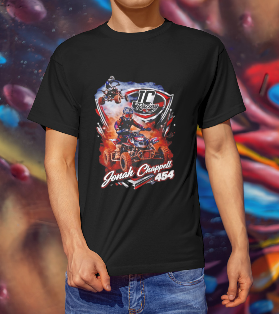 Jonah Chappell 454 JC Racing ATV Motocross Action T-Shirt