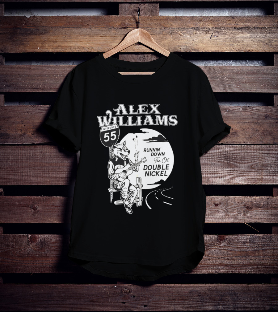 Alex Williams 55 Runnin' Down The Ol' Double Nickel T-Shirt