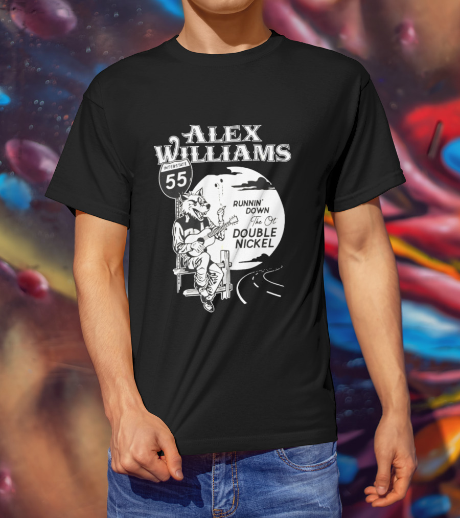 Alex Williams 55 Runnin' Down The Ol' Double Nickel T-Shirt