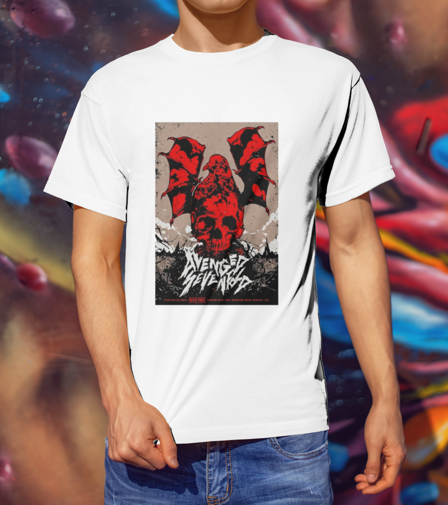 Avenged Sevenfold January 20 2026 Bogota Movistar Arena Mad Tree Special Guest T-Shirt