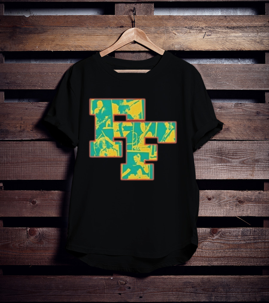 Foo Fighters 2026 FF Tasmania Tour Collage Imagery Of Band Members T-Shirt