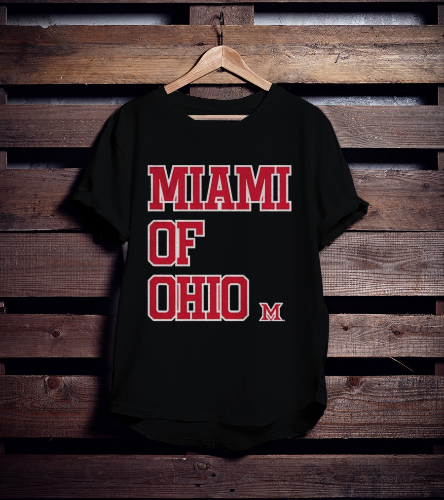Miami Of Ohio RedHawks Basketball M T-Shirt