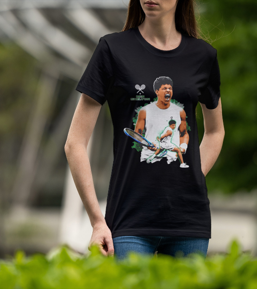 Ben Shelton Tennis Aura Athlete T-Shirt