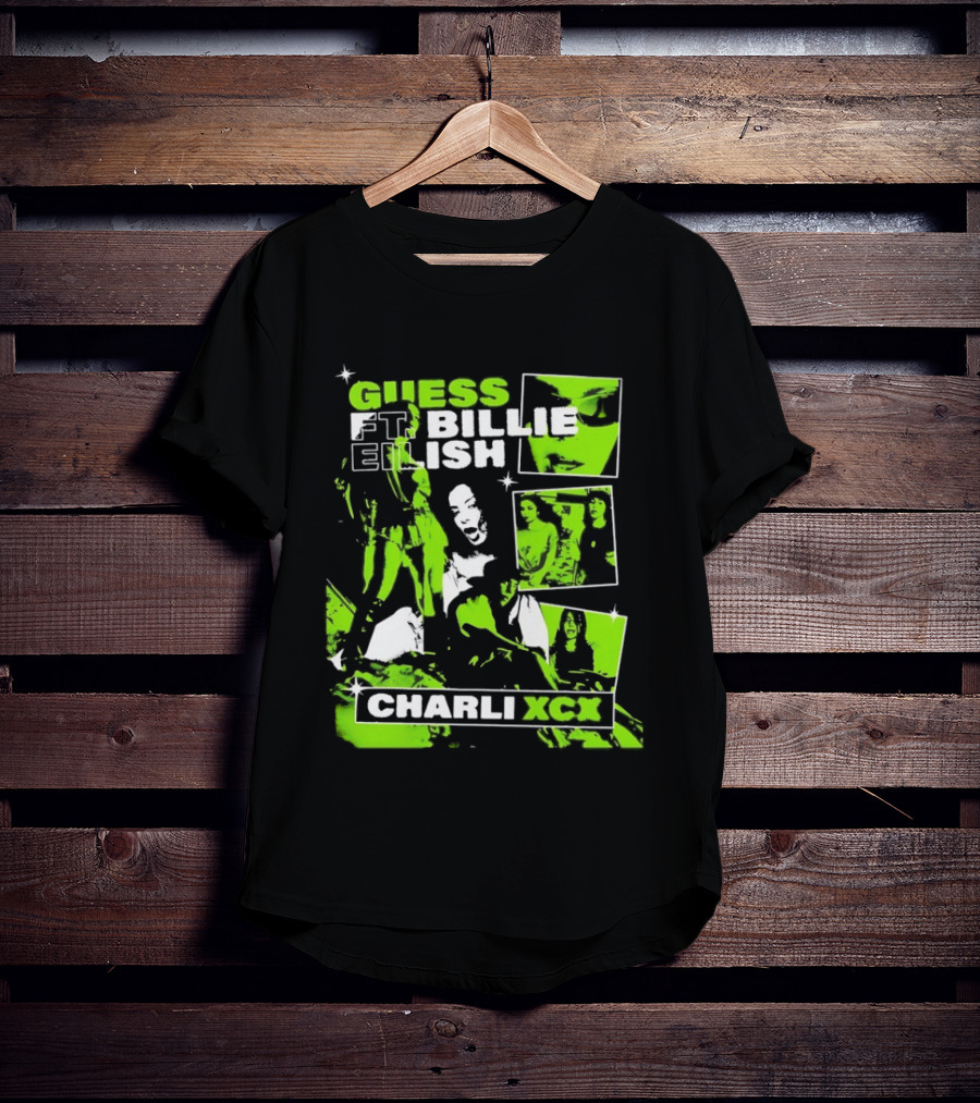 Guess Ft Billie Eilish Charli Xcx T-Shirt