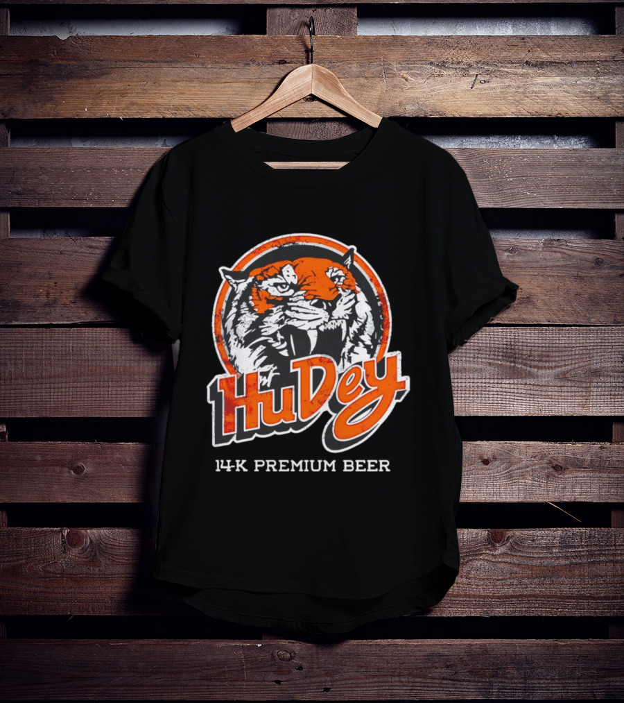 HuDey 14K Premium Beer Tiger T-Shirt