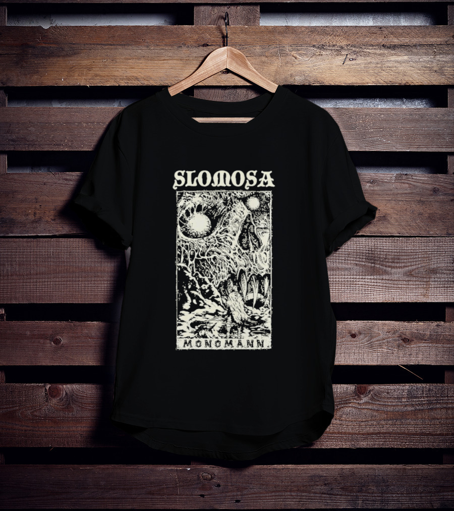 Slomosa Monomann Psychedelic Scandinavian T-Shirt