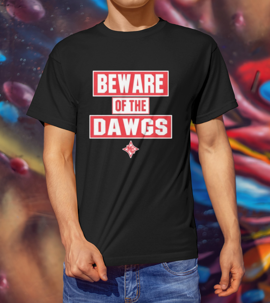Beware Of The Dawgs Georgia Bulldogs MC Dawgs T-Shirt