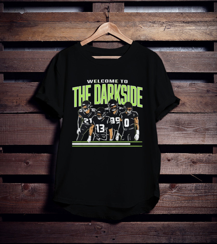Welcome To The Dark Side Seattle Seahawks Players Football Team T-Shirt