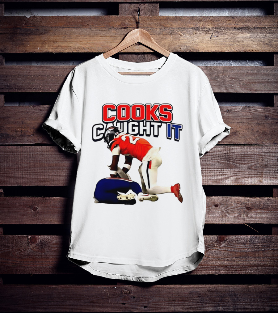 Buffalo Bills Mafia Cooks Caught It Football Play T-Shirt