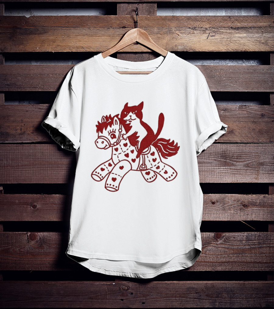 Cat Lovers New Year Of The Horse 2026 Embrace The Celebration T-Shirt