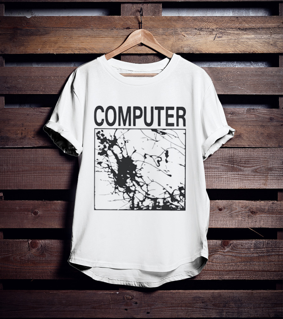 COMPUTER Gamer Gaming Splatter T-Shirt