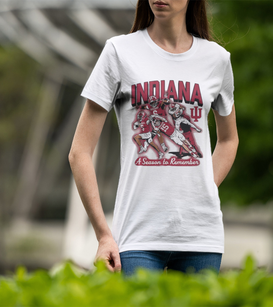 Indiana Hoosiers Football A Season To Remember T-Shirt