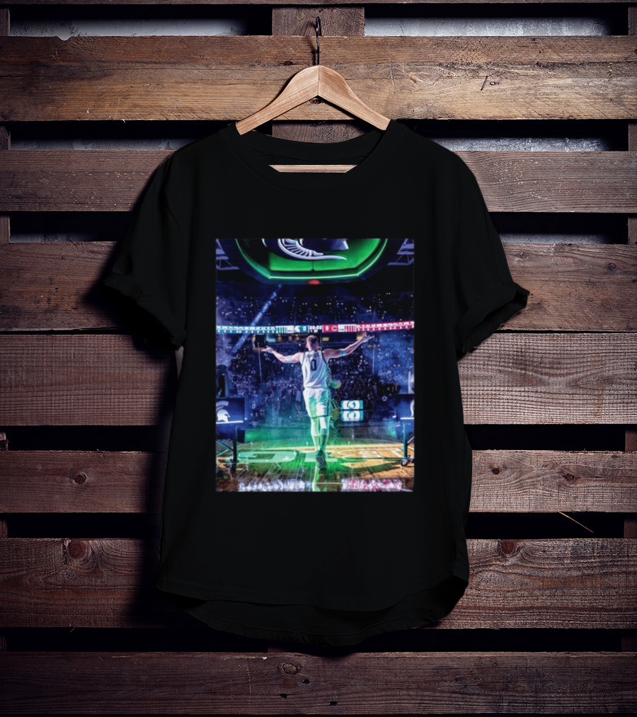 Jaxon Kohler Michigan State Spartans Basketball 2026 Celebration T-Shirt