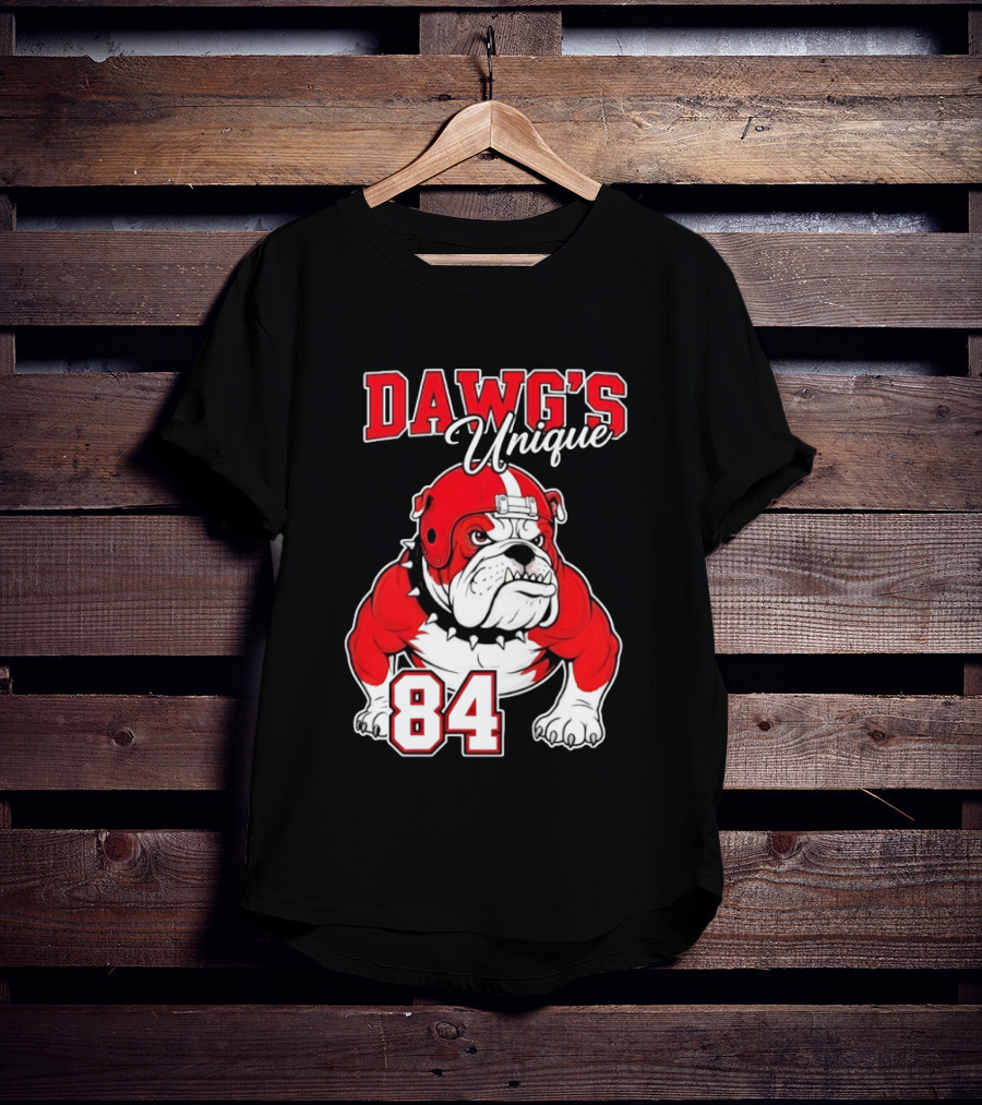 Ladd McConkey 84 Georgia Bulldogs Dawg's Unique Football Fan Gear T-Shirt