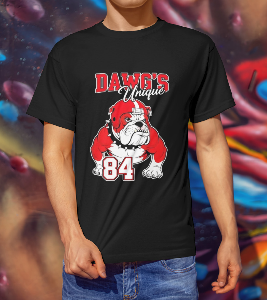 Ladd McConkey 84 Georgia Bulldogs Dawg's Unique Football Fan Gear T-Shirt
