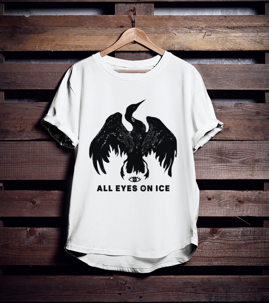 All Eyes On ICE Minnesota Rebel Loon Bird T-Shirt