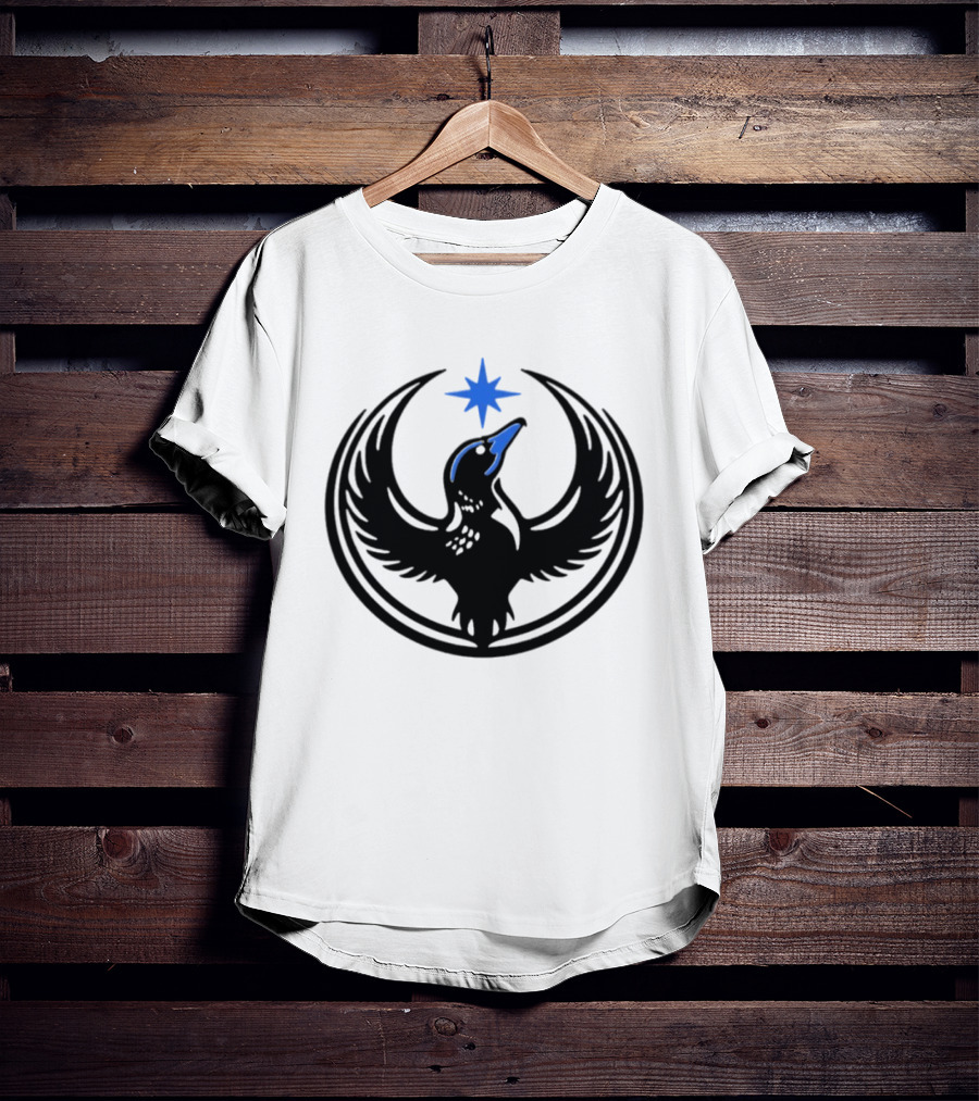 Minnesota Rebel Alliance Loon MN State Bird Political Resistance T-Shirt