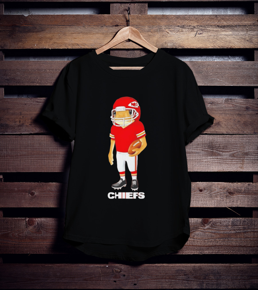 Bad Bunny Kansas City Chiefs Football Character Concho Chiefs T-Shirt