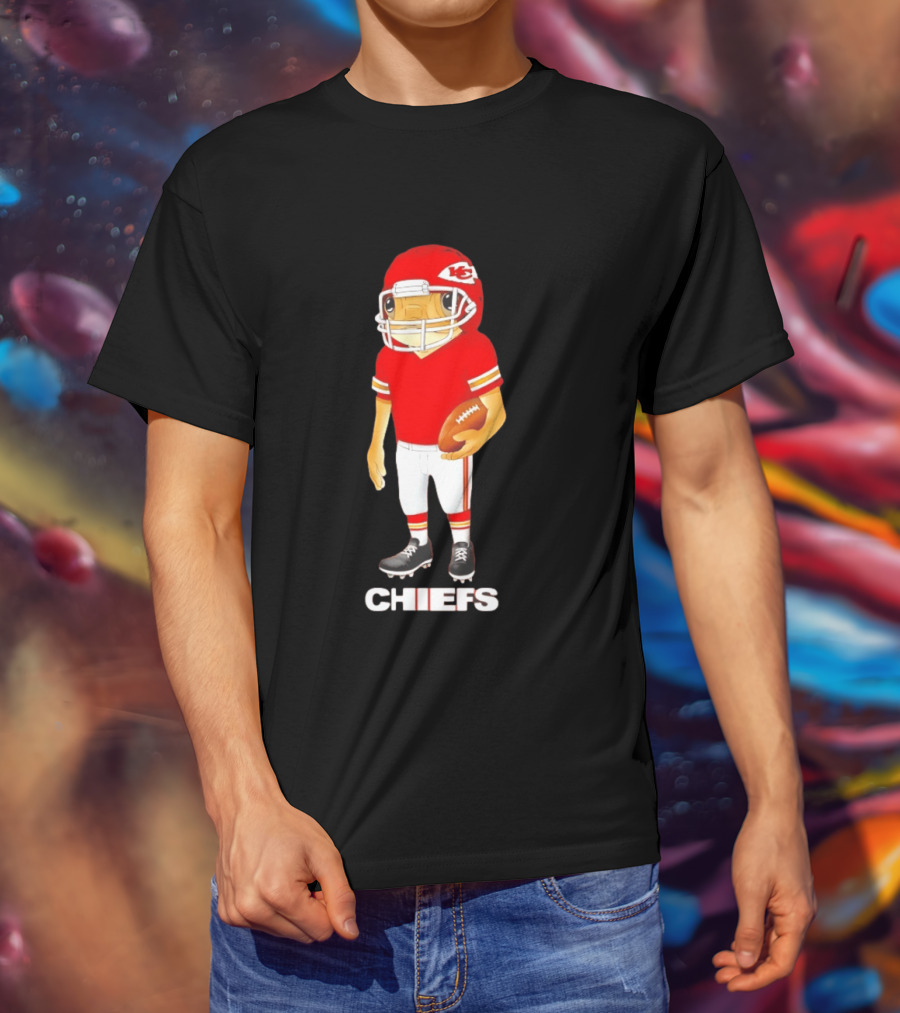 Bad Bunny Kansas City Chiefs Football Character Concho Chiefs T-Shirt