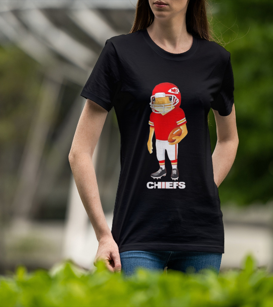 Bad Bunny Kansas City Chiefs Football Character Concho Chiefs T-Shirt