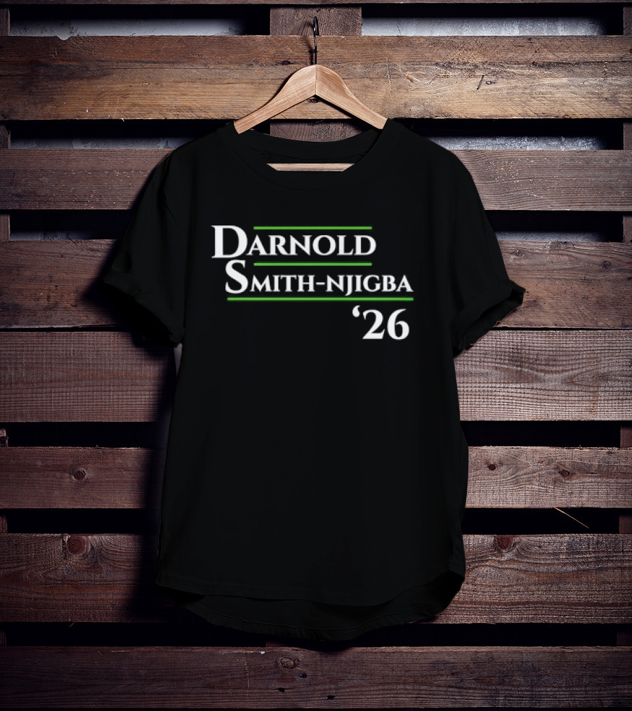 Darnold Smith Njigba '26 Seattle Seahawks Football Presidential Campaign T-Shirt