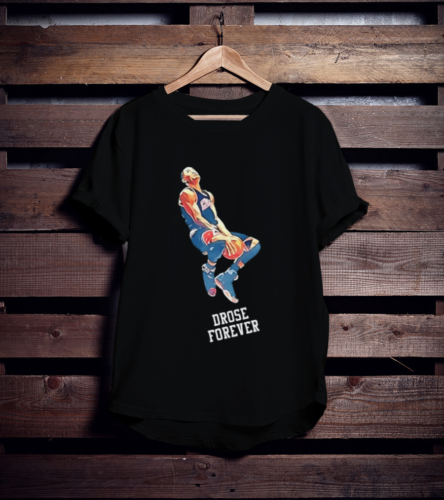 Drose Forever Chicago Bulls Slam Dunk Basketball Sports T-Shirt