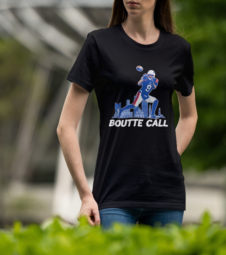 Kayshon Boutte Call New England Patriot Football City Skyline T-Shirt