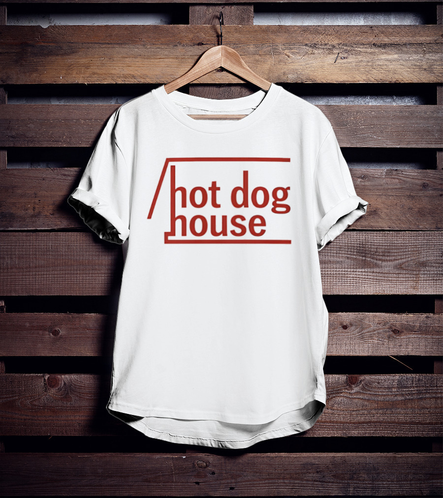 Hot Dog House Retro Red T-Shirt